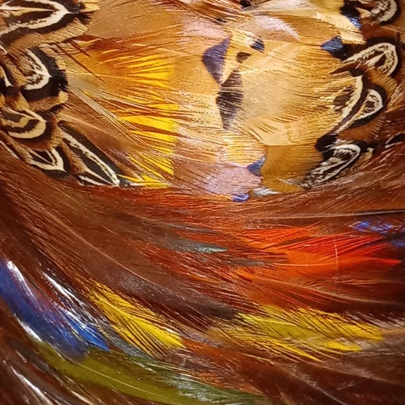 Rare Vintage 'Birds of Paradise' Hat by Juli Kay - Picture 4 of 5